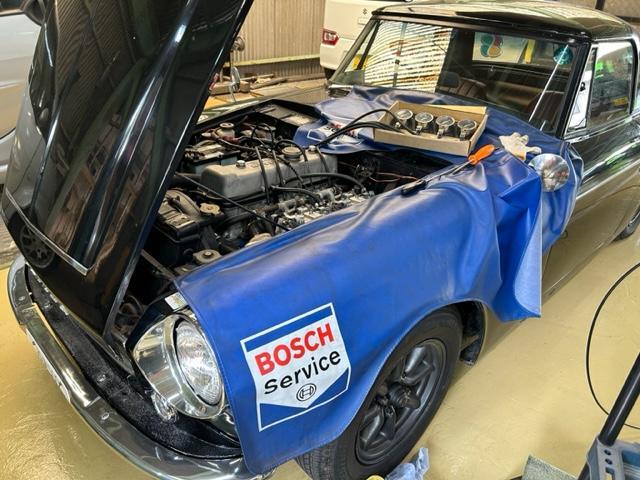 DATSUN FAIRLADY SR311　ダットサン　フェアレディ　SR311　ローウィンド　エンジン掛けると異音　大阪府　和泉市