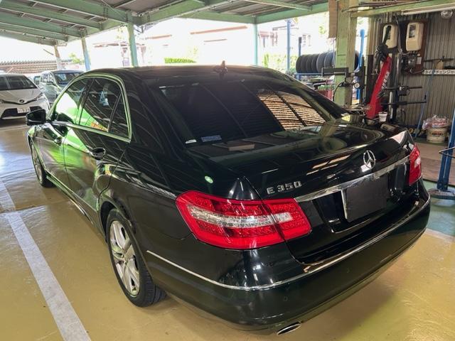 Mercedes-Benz E350　W212　メルセデスベンツ　E350　車検ご入庫ありがとうございます　大阪府　和泉市