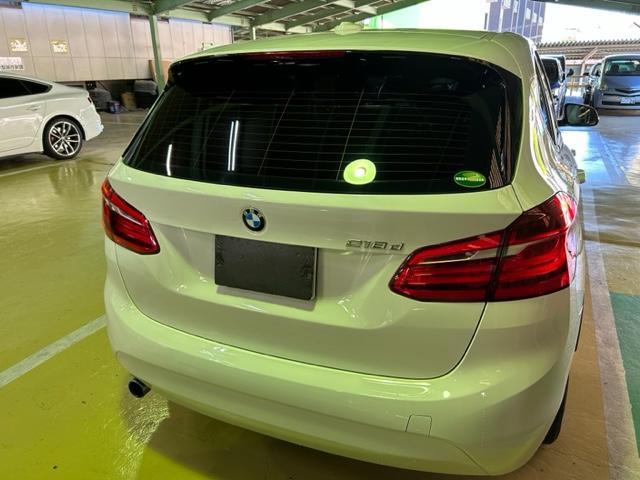 BMW 218d F45 ガレージに水の漏れ痕 大阪府 和泉市