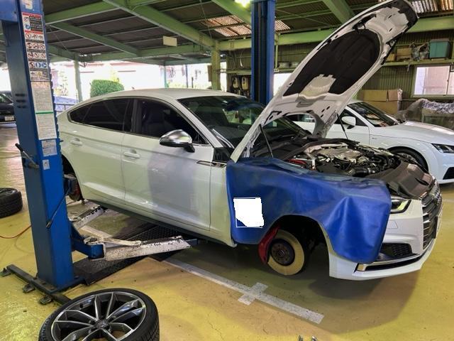 AUDI S5 sportback quattro アウディS5　車検ご入庫ありがとうございます！　大阪府　和泉市