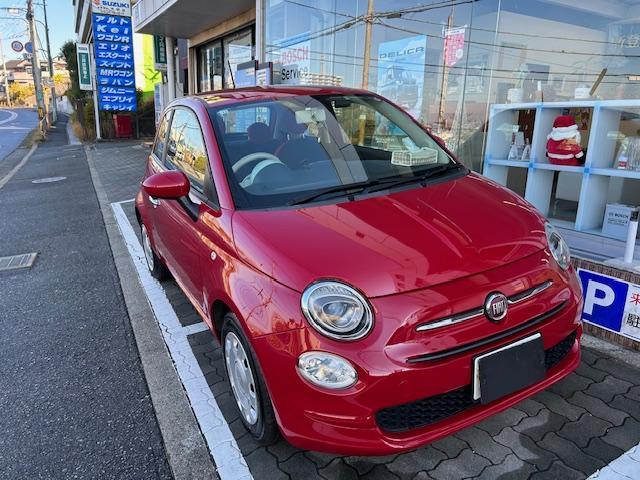 FIAT 500 　フィアット500　車検ご入庫ありがとうございます　大阪府　和泉市