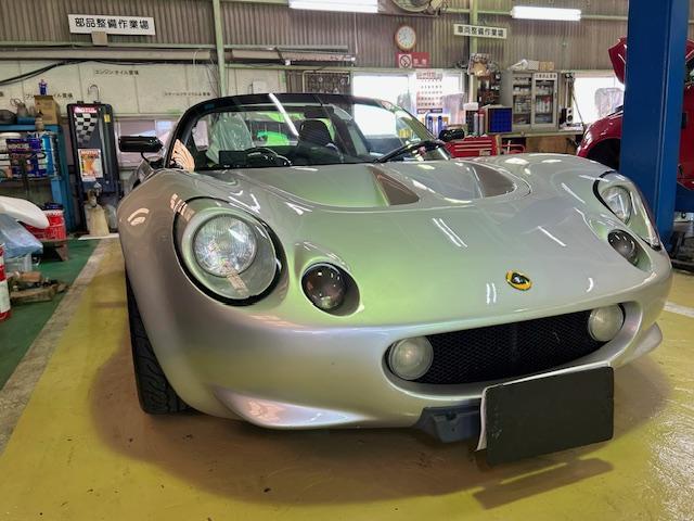 LOTUS　ELISE　S1　ロータス　エリーゼ　フェイズ１　シフトケーブル取替　車検ご入庫ありがとうございます　大阪府　和泉市