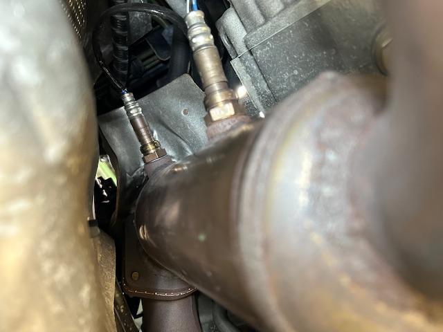 JAGUAR XJ X308　ジャガーXJ　エンジンチェックランプ点灯　ラムダセンサー交換　大阪府　和泉市