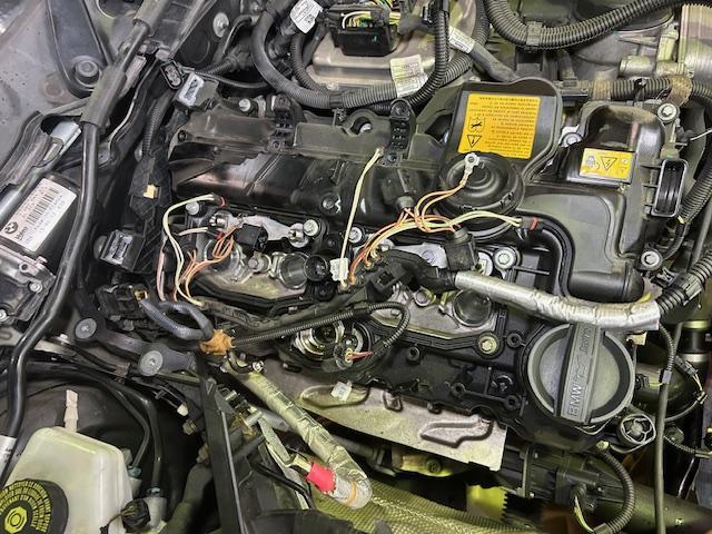 BMW 320i F30  クラッチ交換 エンジンオイル漏れ修理