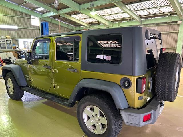 CHRYSLER JEEP WRANGLER JK　クライスラージープ　ラングラー　シフトケーブル交換　ご入庫ありがとうございます　大阪府　和泉市