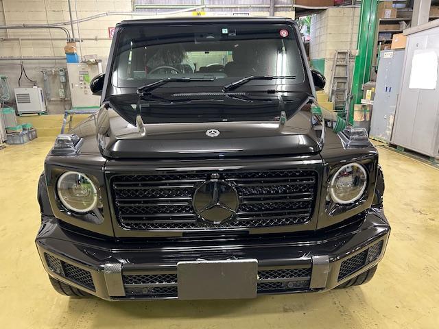 Mercedes-Benz G400d W463　メルセデスベンツ　G400ｄ　LEDヘッドライト　ナイトパッケージ仕様（インナーブラックLEDヘッドライト）交換　大阪府　和泉市