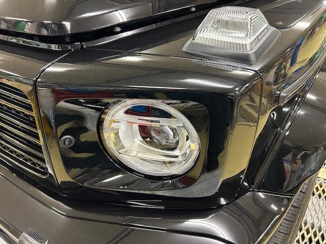 Mercedes-Benz G400d W463　メルセデスベンツ　G400ｄ　LEDヘッドライト　ナイトパッケージ仕様（インナーブラックLEDヘッドライト）交換　大阪府　和泉市
