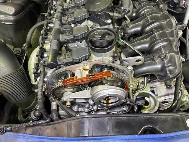 AUDI A4　車検整備・CVTF交換 エンジンオイル漏れ修理　ご入庫ありがとうございます　大阪府　和泉市
