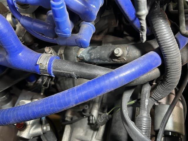 LOTUS　ELISE  S1　ロータス　エリーゼ　フェイズ１　冷却水漏れ修理　大阪府　和泉市