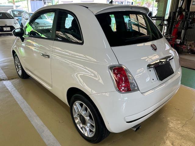 FIAT 500 フィアット500 5MT 車検整備ご入庫ありがとうございます! 大阪府 和泉市