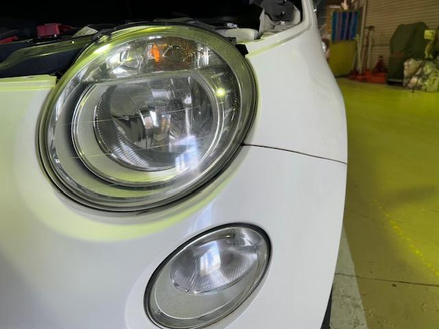 FIAT 500 フィアット500 5MT 車検整備ご入庫ありがとうございます! 大阪府 和泉市