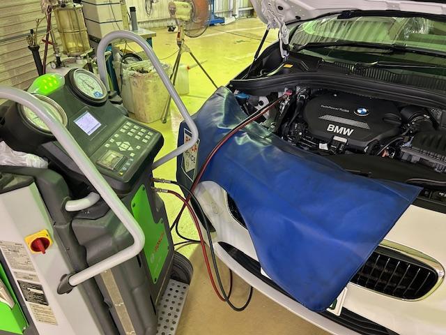 BMW 218D F45 車検整備ご入庫ありがとうございます! 大阪府 和泉市