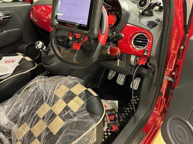 FIAT 500 車検整備ご入庫ありがとうございます! デフサイドシール交換 大阪府 和泉市