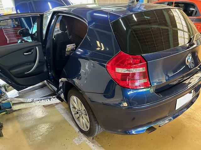 BMW 116i E87 燃料漏れ修理 大阪府 和泉市