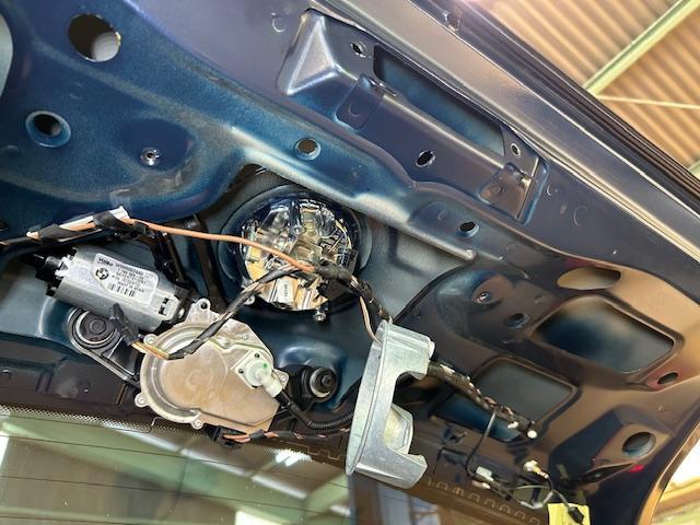 BMW 116i E87 燃料漏れ修理 大阪府 和泉市