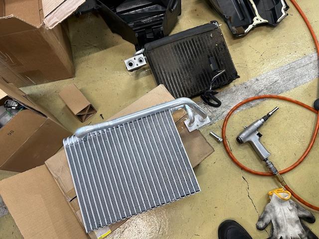 DODGE RAM VAN 1500　ダッジラムバン1500　ショーティ　車検整備　エアコン修理　大阪府　和泉市