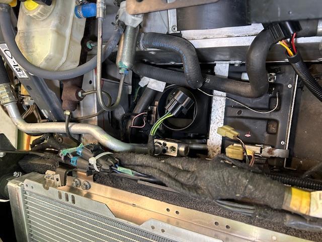 LOTUS ELISE S2　ロータス　エリーゼ　フェイズ2　エアコン風出ない　ブロワーレジスター交換　ブロワーモーター交換　大阪府　和泉市