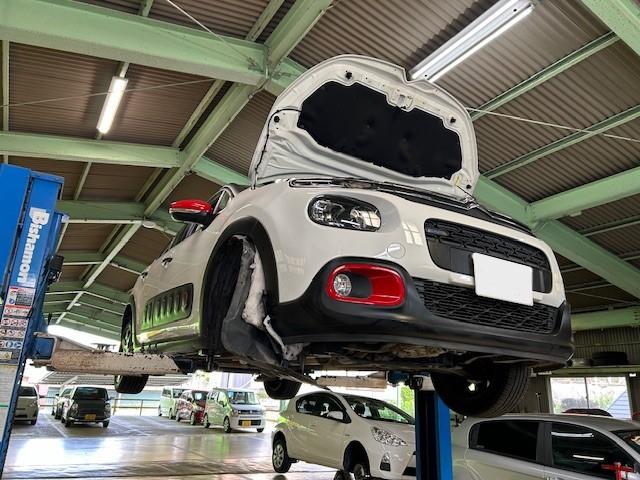 CITROEN C3 　シトロエン　C3　エンジンチェックランプ点灯　エンジン不調修理　大阪府　和泉市