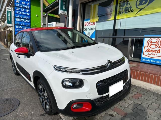 CITROEN C3 　シトロエン　C3　エンジンチェックランプ点灯　エンジン不調修理　大阪府　和泉市