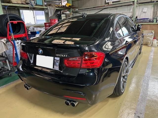 BMW 320i F30  バッテリー上がり 電動ウォーターポンプ交換 大阪府 和泉市