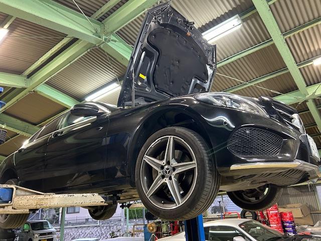 Mercedes Benz C220d W205 メルセデス・ベンツ　Ｃクラス　ディーゼルエンジン　エンジン警告灯点灯　エンジン不調　大阪府　和泉市
