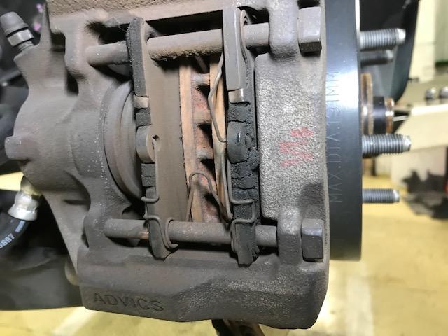 LEXUS IS250　レクサス　IS250　ブレーキキャリパーオーバーホール　LLC交換　大阪府　和泉市