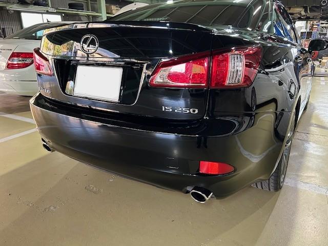LEXUS IS250　レクサス　IS250　ブレーキキャリパーオーバーホール　LLC交換　大阪府　和泉市