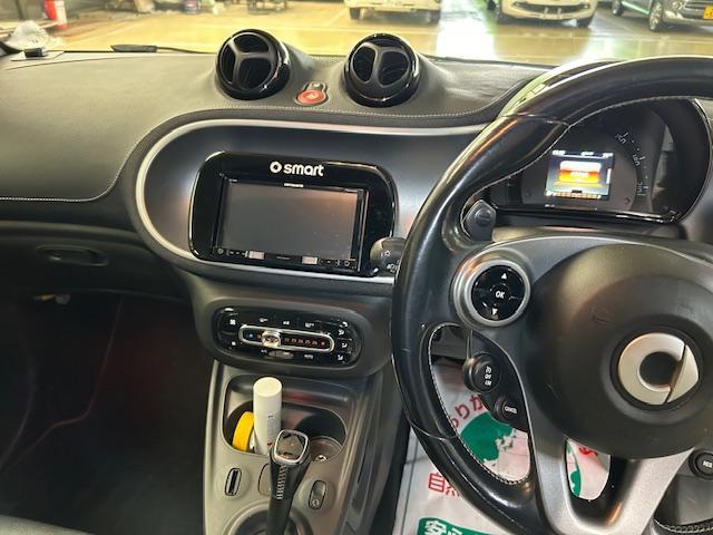 Smart Fortwo BRABUS Coupe　スマート フォーツークーペ　ブラバス　エンジン警告灯点灯　エンジン不調　ナビ車速信号欠落　大阪府　和泉市