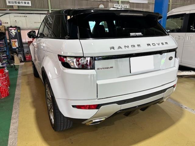 Land Rover Range Rover Evoque　レンジローバー イヴォーク　車検整備でのご入庫ありがとうございます！　大阪府　和泉市
