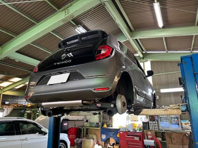 Renault Twingo　ルノー　トゥインゴ　車検整備　ご入庫ありがとうございます！　大阪府　和泉市