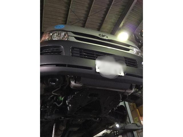 ハイエース200系車検、ウォーターポンプ交換