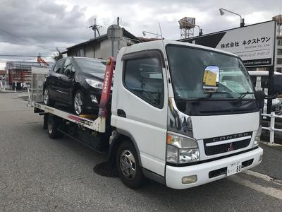 積載車も完備