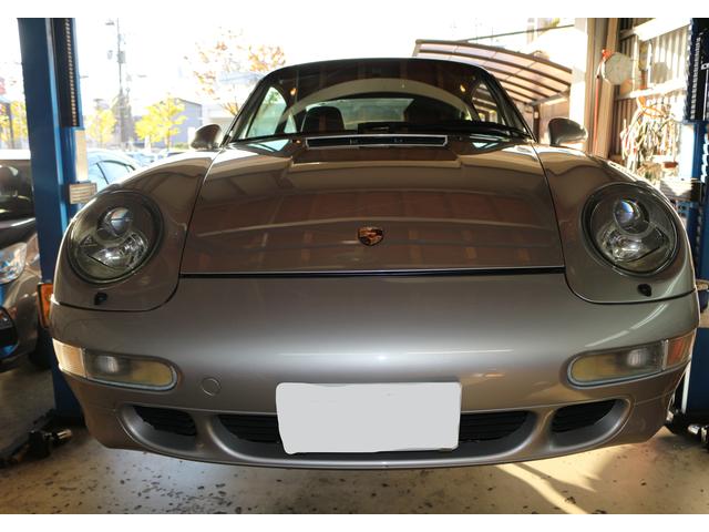 ポルシェ 993 カレラ4S エンジンオイル交換 フィルター交換