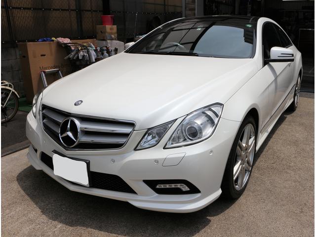 メルセデスベンツ E350 W207 サーモスタット交換