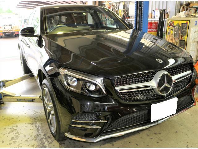 メルセデスベンツ GLC 220ｄ ドライブレコーダー取付