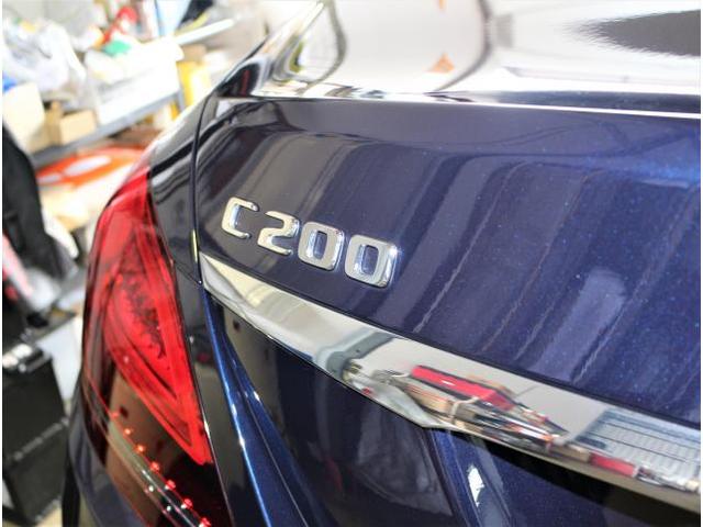 メルセデスベンツ C200 W205 ガラス磨き ウロコ除去