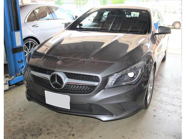 メルセデスベンツ CLA180 X117 低ダストブレーキパッド 交換