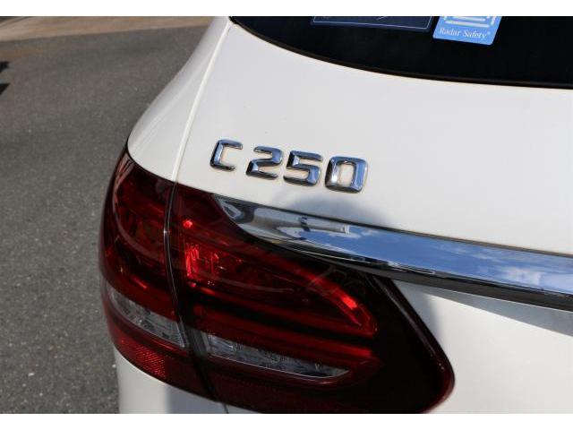 メルセデスベンツ C250 W205 ドア モール 白サビ 除去