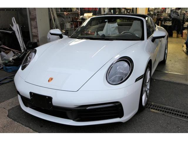 ポルシェ 911 カレラ タルガ4 992 ドライブレコーダー取付