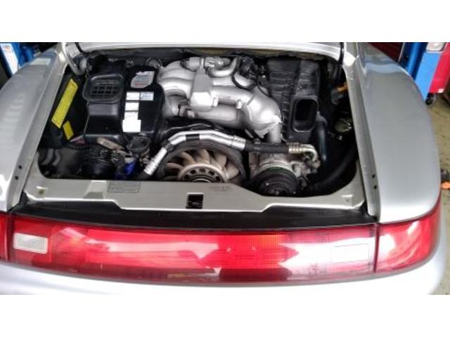 ポルシェ カレラ 911 993 車検整備 ドライブシャフトブーツ交換