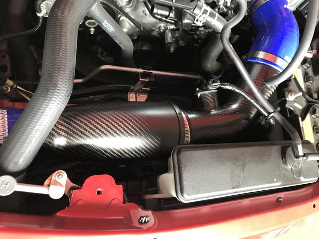 エアインテークシステム導入　マツダ　ロードスター　ND5RC　30年式　ご新規様　初来店　大阪市　車検　修理　鈑金　塗装　事故修理　パーツ持込取付　西成区　阿倍野区　住吉区　住之江区　