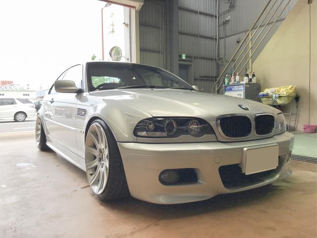 ＢＭＷ　Ｅ４６　Ｍ３仕様作成　Ｈ１７年式　　大阪市　車検　修理　鈑金　塗装　事故修理　パーツ持込取付　西成区　阿倍野区　住吉区　住之江区　