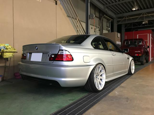 ＢＭＷ　Ｅ４６　Ｍ３仕様作成　Ｈ１７年式　　大阪市　車検　修理　鈑金　塗装　事故修理　パーツ持込取付　西成区　阿倍野区　住吉区　住之江区　