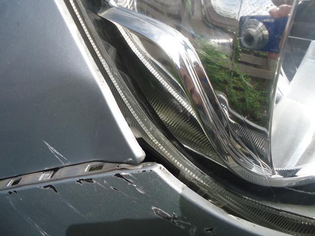 フロント廻り修理　ミラージュ　DBA-A05A　H25年式　ご新規様　初来店　大阪市　車検　修理　鈑金　塗装　事故修理　パーツ持込取付　西成区　阿倍野区　住吉区　住之江区　

