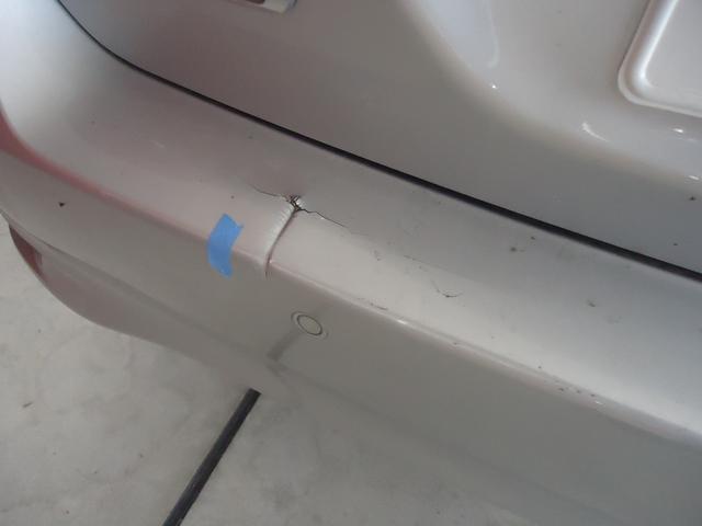 リヤバンパー交換　カローラアクシオ　DAA-NKE165　H30年式　ご新規様　初来店　大阪市　車検　修理　鈑金　塗装　事故修理　パーツ持込取付　西成区　阿倍野区　住吉区　住之江区　