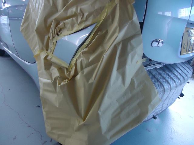 リヤ廻り修理　アイ　CBA-HA1W　H18年式　ご新規様　初来店　大阪市　車検　修理　鈑金　塗装　事故修理　パーツ持込取付　西成区　阿倍野区　住吉区　住之江区　