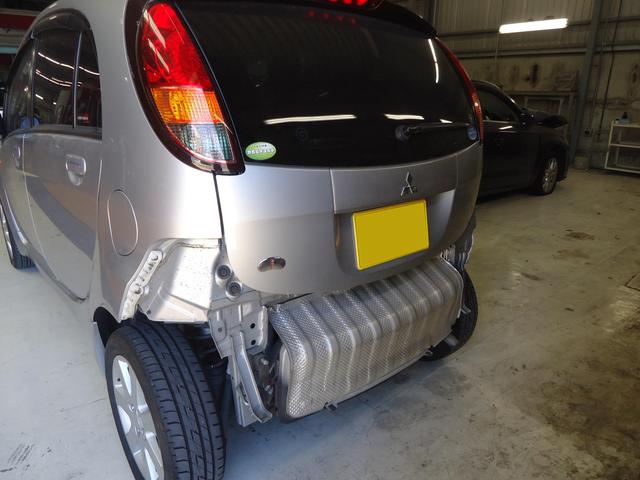 リヤ廻り修理　アイ　CBA-HA1W　H18年式　ご新規様　初来店　大阪市　車検　修理　鈑金　塗装　事故修理　パーツ持込取付　西成区　阿倍野区　住吉区　住之江区　