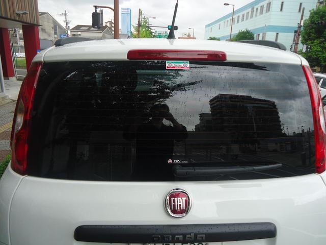 カーフィルム施工　フィアットパンダ　ご新規様　初来店　大阪市　車検　修理　鈑金　塗装　事故修理　パーツ持込取付　西成区　阿倍野区　住吉区　住之江区　
