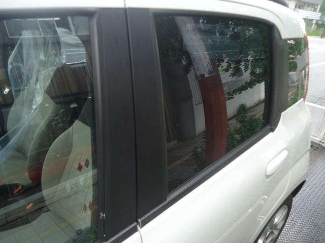 カーフィルム施工　フィアットパンダ　ご新規様　初来店　大阪市　車検　修理　鈑金　塗装　事故修理　パーツ持込取付　西成区　阿倍野区　住吉区　住之江区　