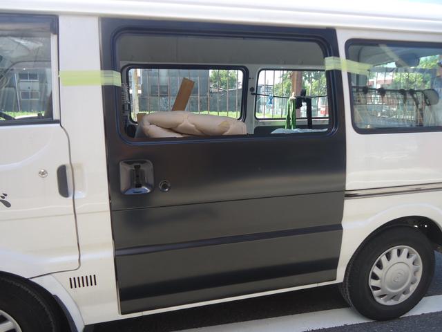 ボディ廻り修理　ボンゴバン　DBF-SLP2V　H28年式　ご新規様　初来店　大阪市　車検　修理　鈑金　塗装　事故修理　パーツ持込取付　西成区　阿倍野区　住吉区　住之江区　